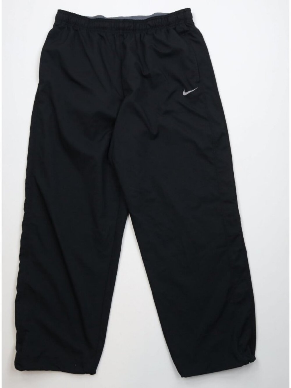 Vintage Y2K Nike Mens XL Travis Scott Mini Swoosh Adjustable Cuff Wide Leg Pants